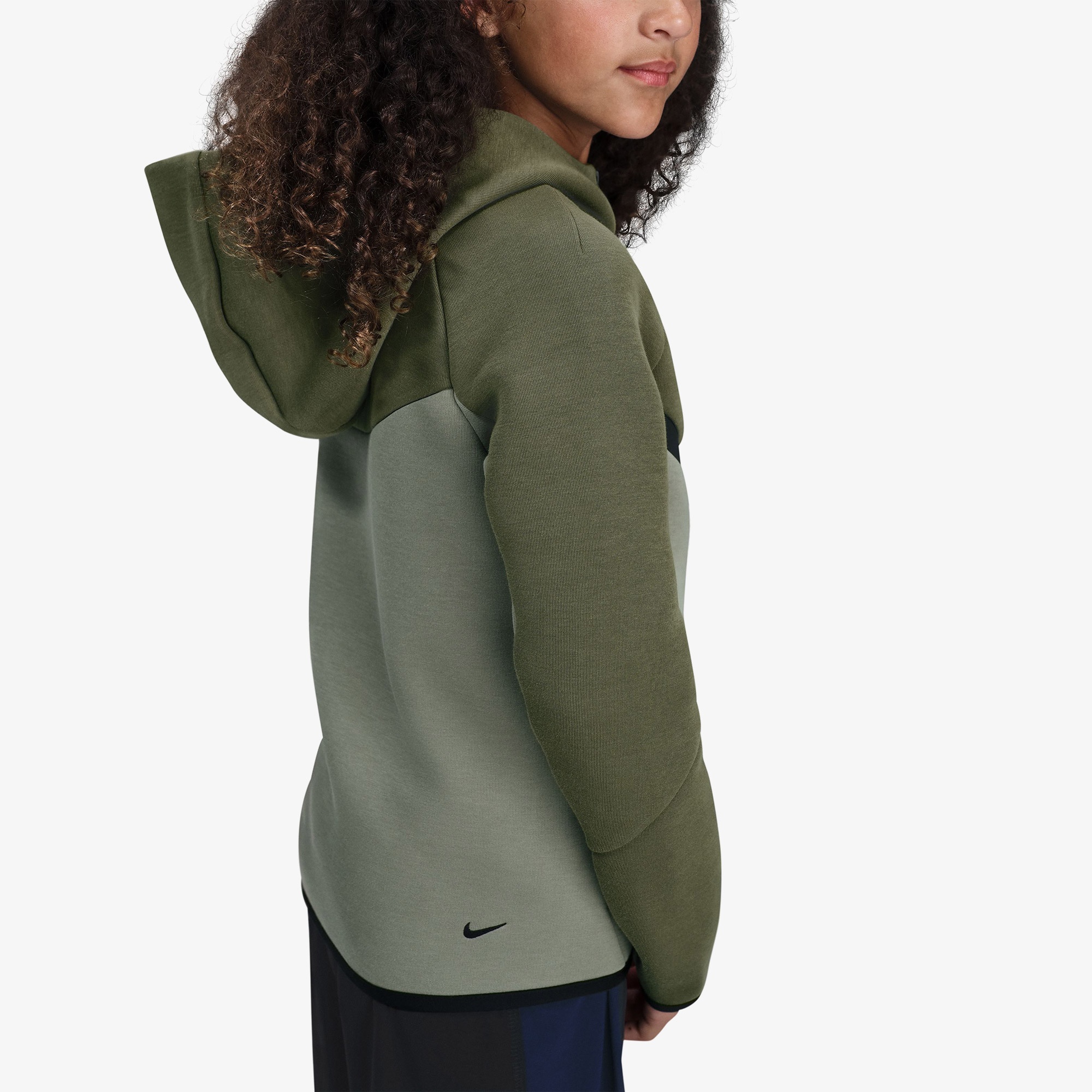 Nike Sportswear Tech Fleece Çocuk Yeşil Eşofman Üstü