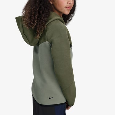  Nike Sportswear Tech Fleece Çocuk Yeşil Eşofman Üstü