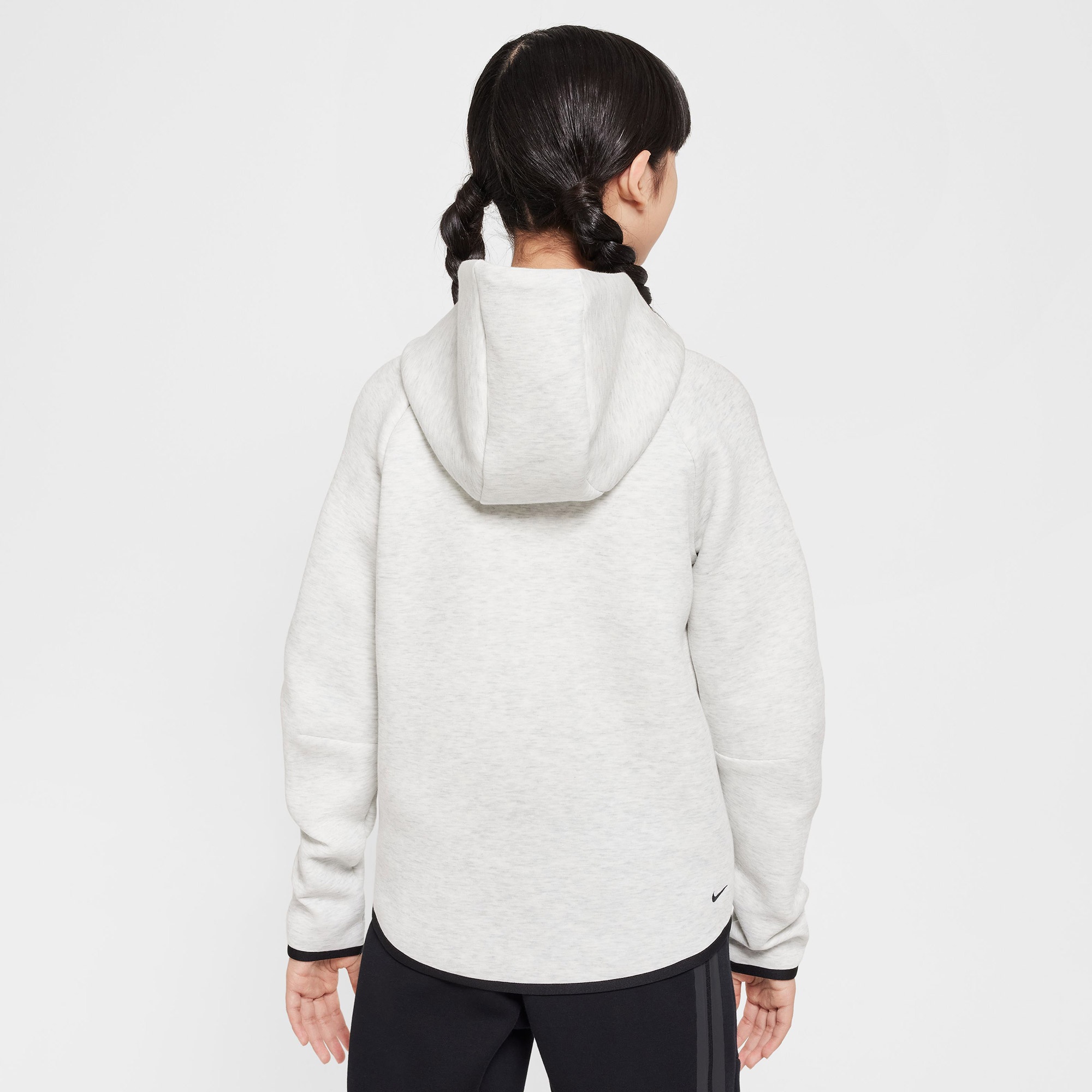 Nike Sportswear Tech Fleece Çocuk Beyaz Hoodie