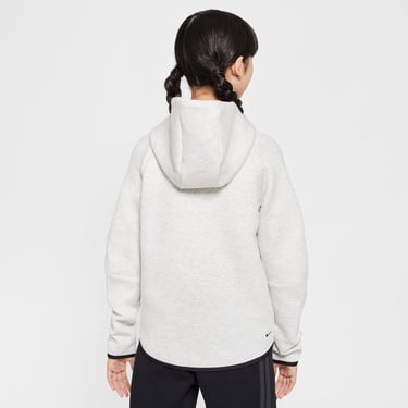  Nike Sportswear Tech Fleece Çocuk Beyaz Hoodie