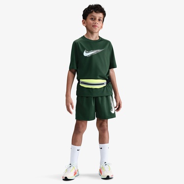  Nike Dri-Fit Multi Çocuk Yeşil T-Shirt
