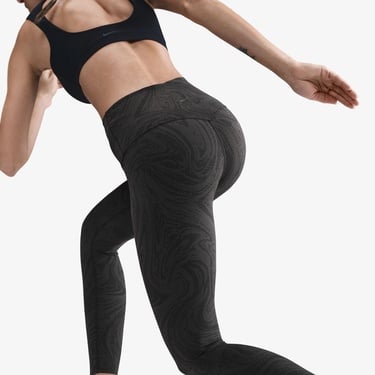  Nike Dri-Fit Zenvy Kadın Siyah Tayt