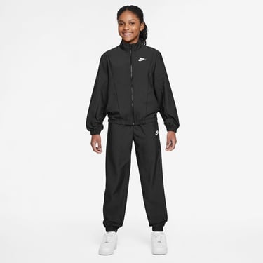  Nike Sportswear Woven Çocuk Siyah Eşofman Takımı