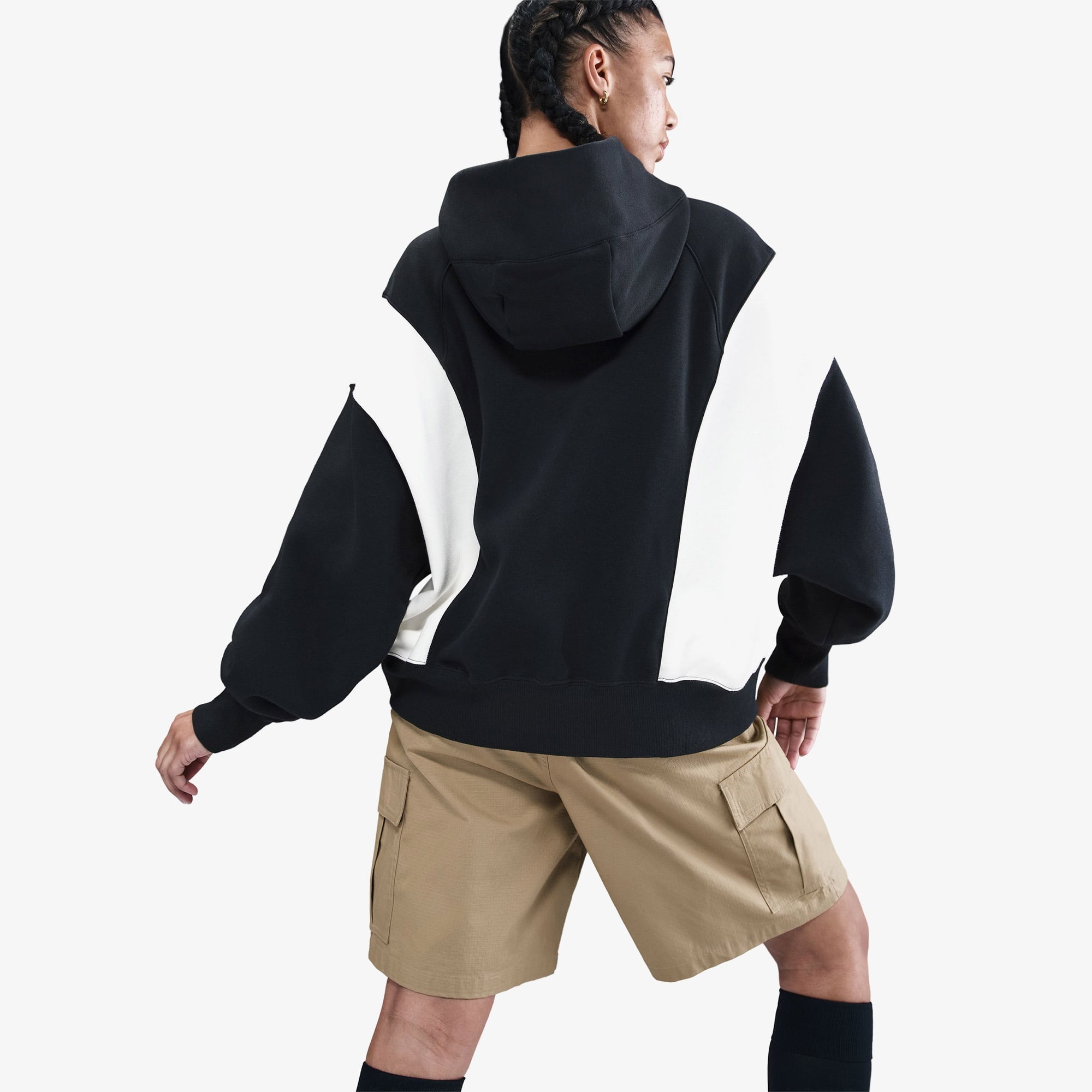 Nike Sportswear Phoenix Fleece Kadın Siyah Hoodie