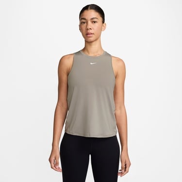  Nike One Classic Dri-Fit Kadın Gri T-Shirt