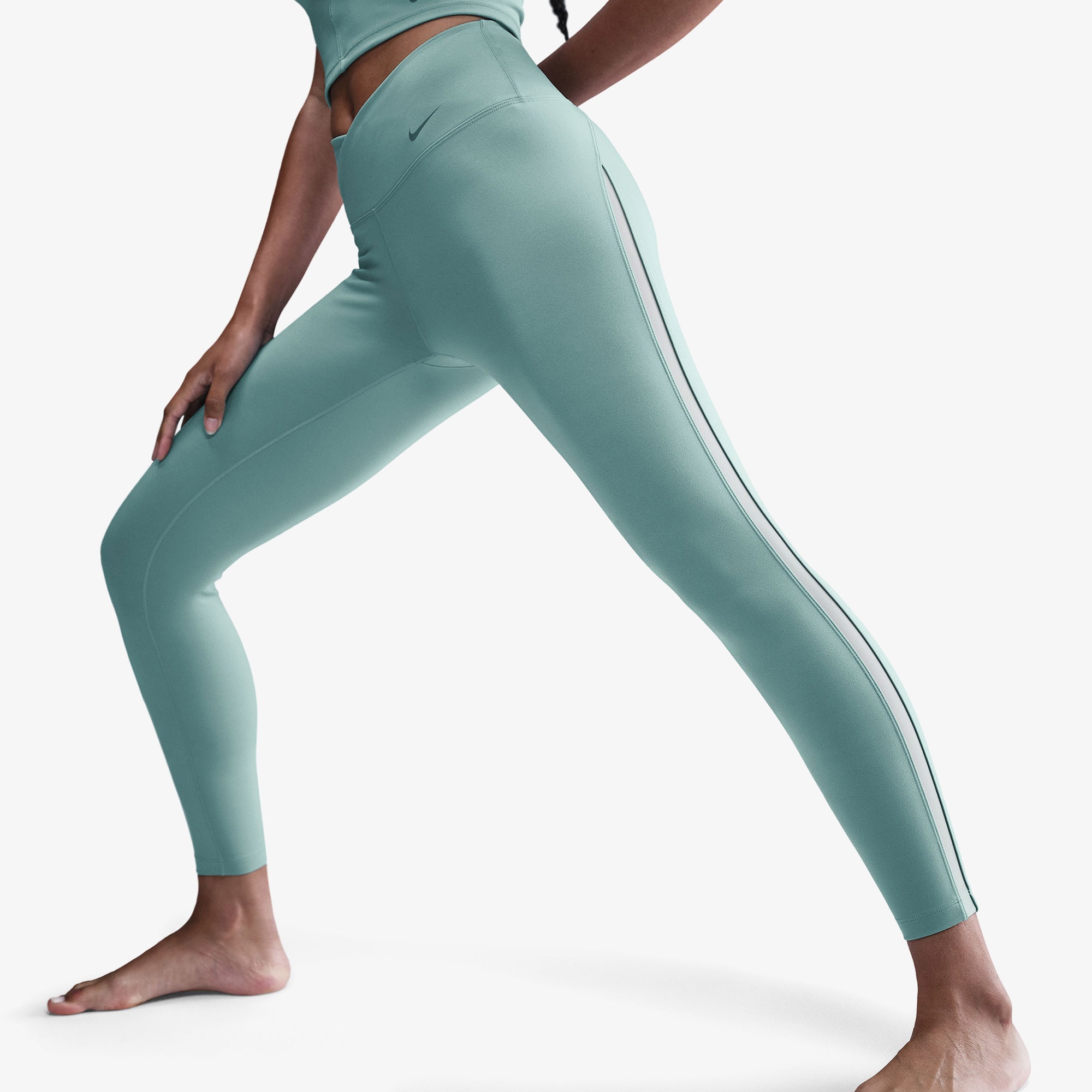 Nike One Dri-Fit Kadın Yeşil Tayt