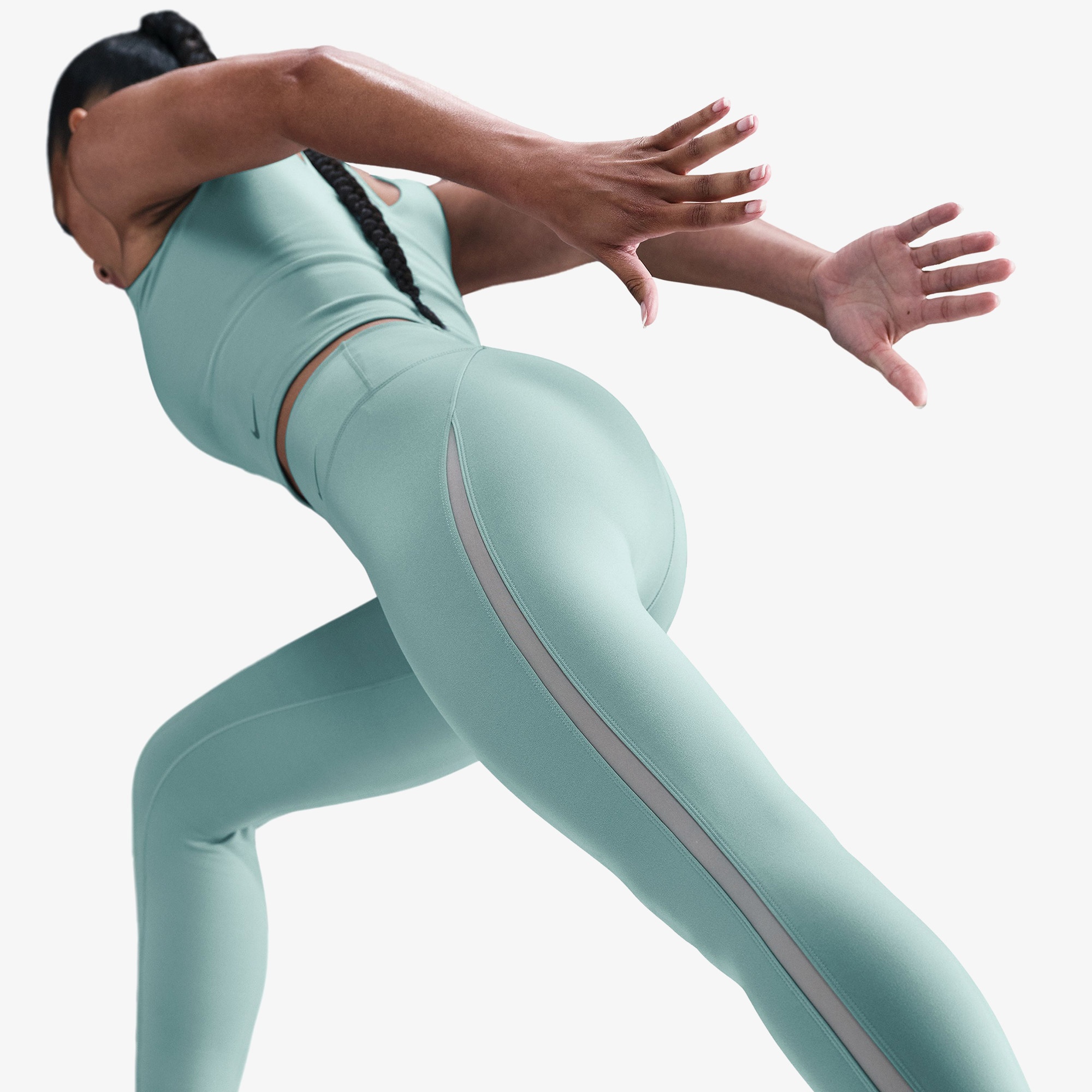 Nike One Dri-Fit Kadın Yeşil Tayt