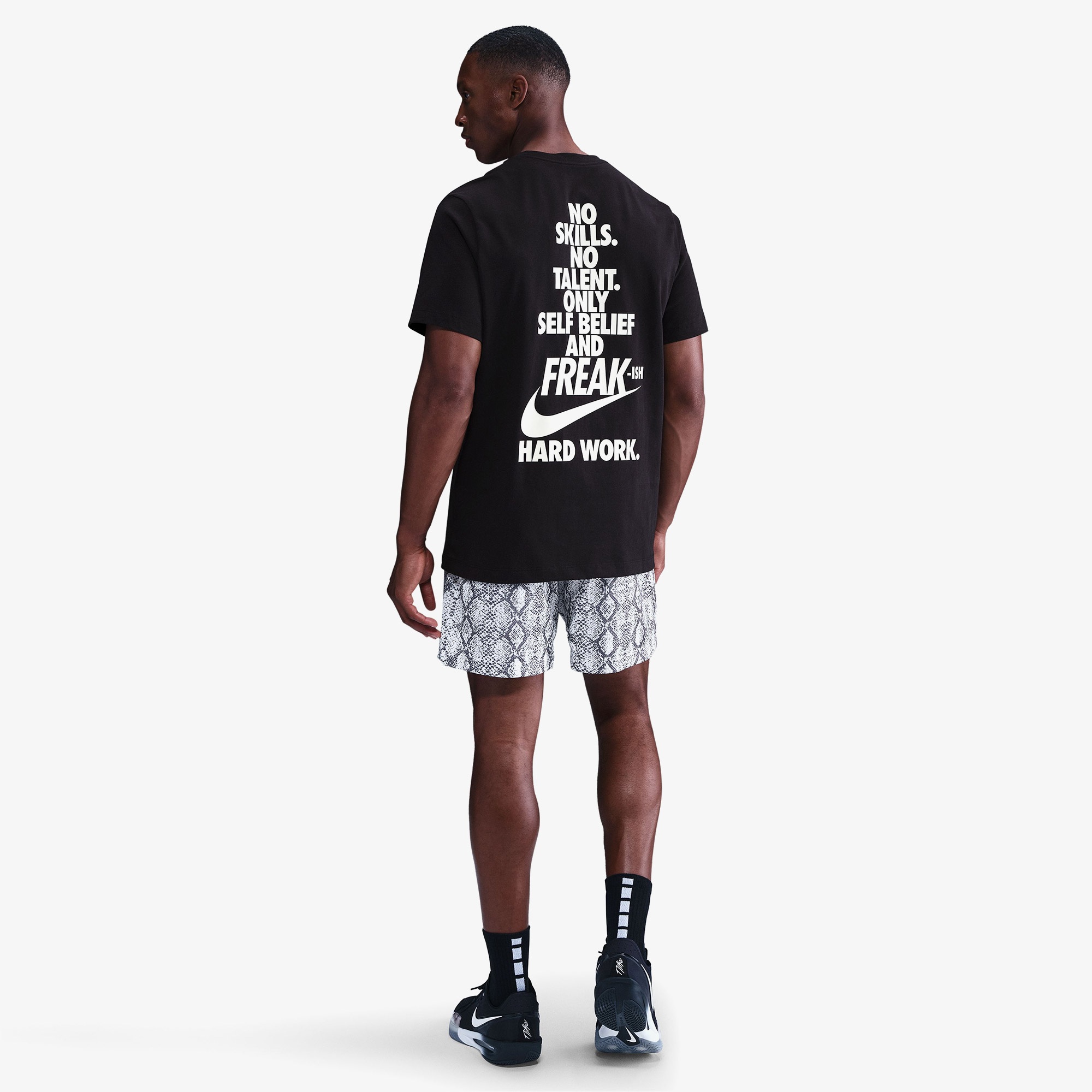 Nike Giannis Erkek Siyah T-Shirt