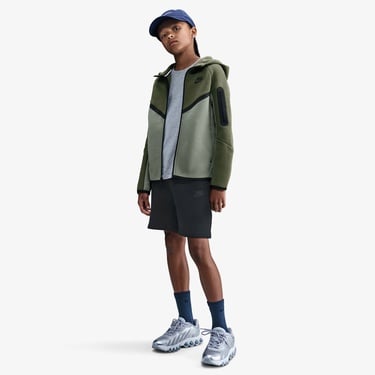  Nike Sportswear Tech Fleece Çocuk Yeşil Eşofman Üstü