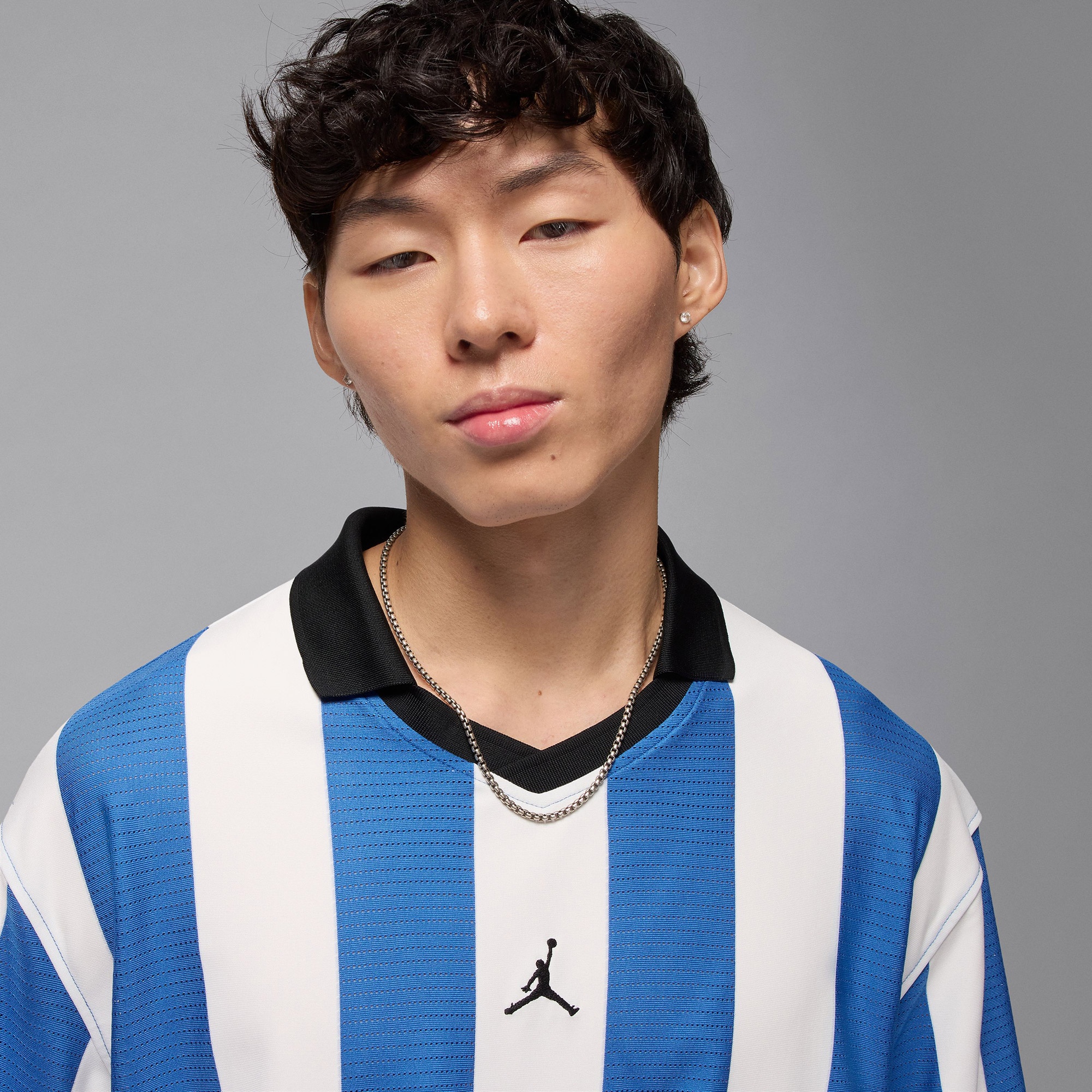 Jordan Brooklyn Collegiate Goalie Erkek Krem Rengi T-Shirt