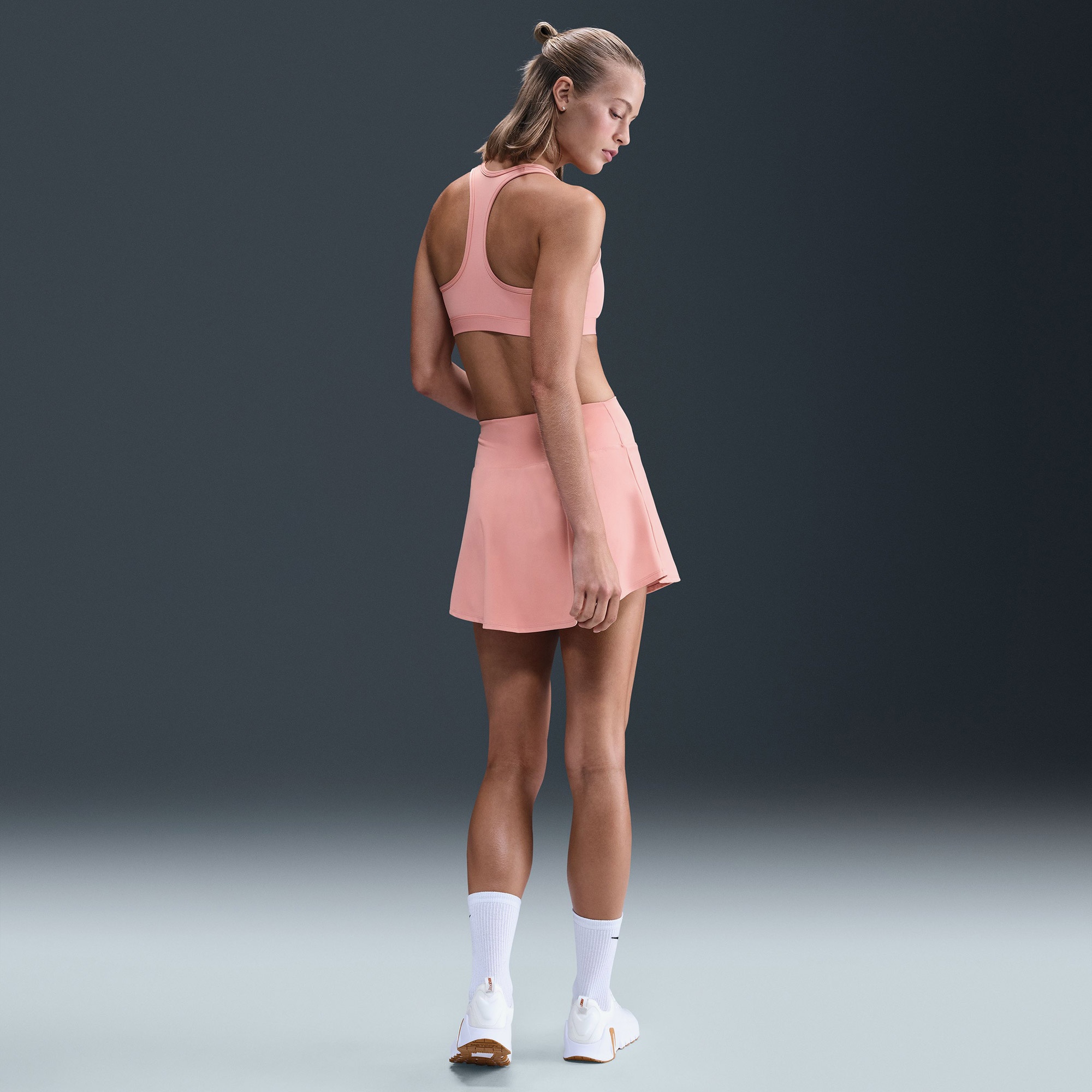 Nike One Dri-Fit Kadın Pembe Etek