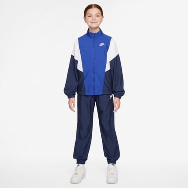  Nike Sportswear Woven Çocuk Lacivert Eşofman Takımı