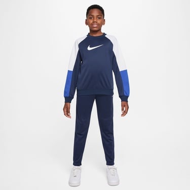  Nike Sportswear Dri-Fit Crew Çocuk Lacivert Eşofman Takımı