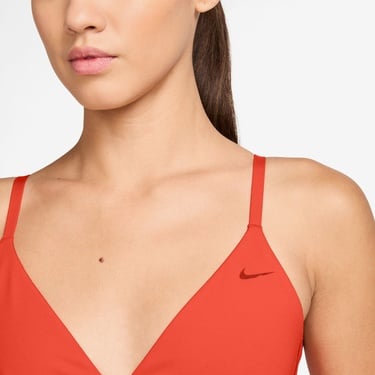  Nike Dri-Fit Form Kadın Kırmızı Bra
