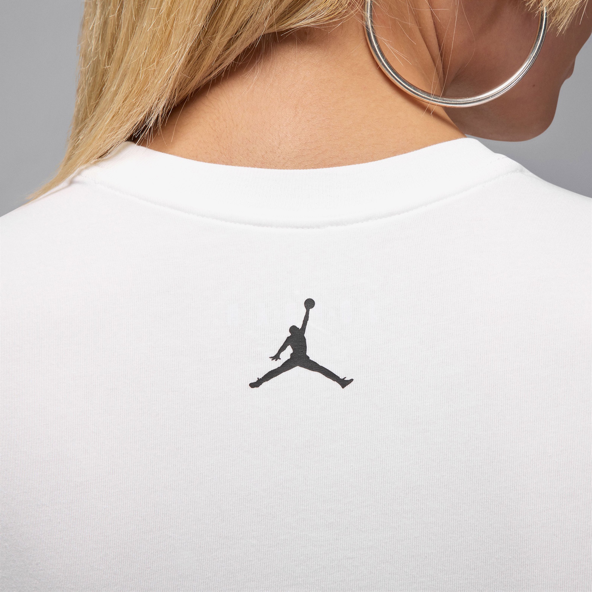 Jordan Brooklyn Kadın Beyaz T-Shirt