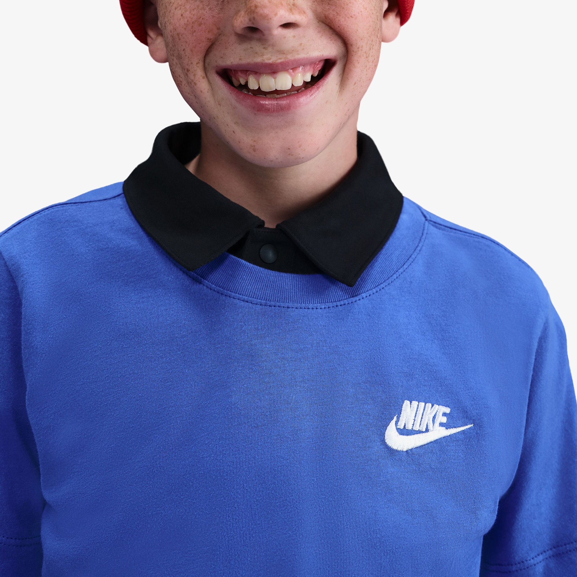 Nike Sportswear Futura Çocuk Mavi T-Shirt