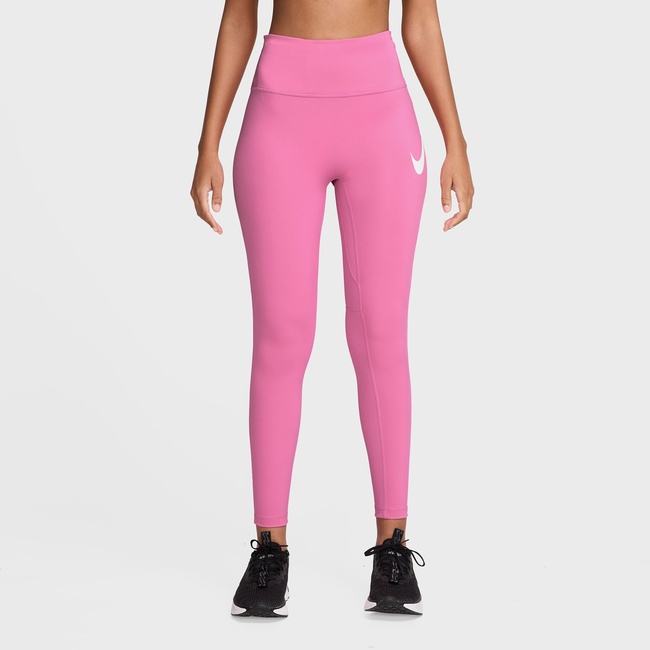  Nike Dri-Fit Tempo Swoosh Run Kadın Pembe Tayt