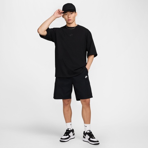  Nike Sportswear Premium Essentials Erkek Siyah T-Shirt