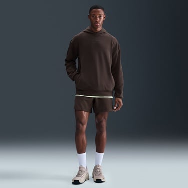  Nike Pro Dri-Fit Midlayer Erkek Kahverengi Hoodie