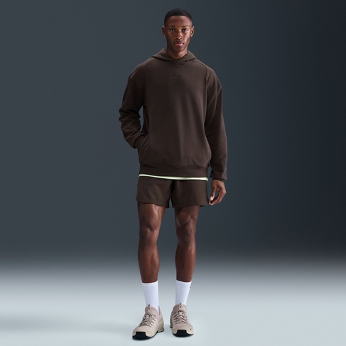  Nike Pro Dri-Fit Midlayer Erkek Kahverengi Hoodie