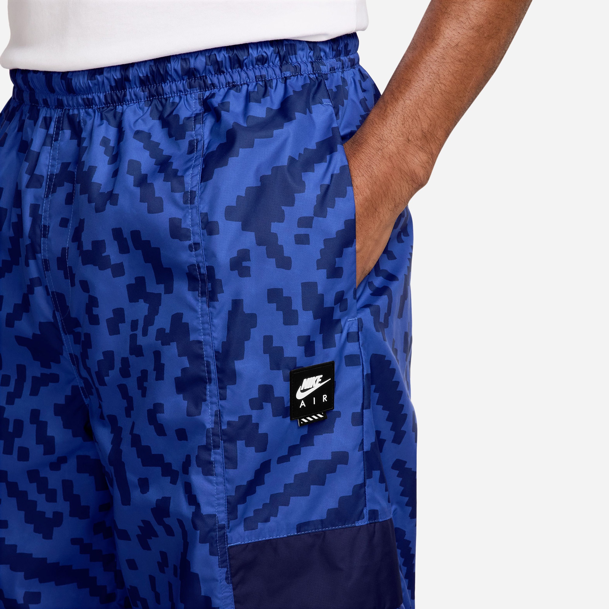 Nike Air Woven Cargo Erkek Mavi Eşofman Altı