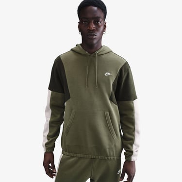  Nike Fleece Track Erkek Yeşil Eşofman Takımı
