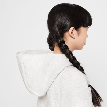  Nike Sportswear Tech Fleece Çocuk Beyaz Hoodie