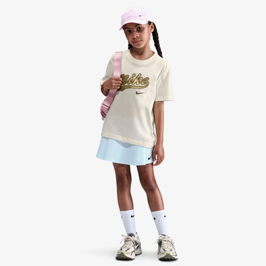  Nike Sportswear Trend Çocuk Krem Rengi T-Shirt