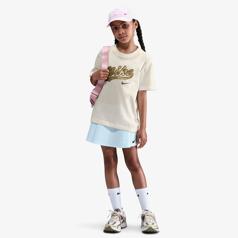  Nike Sportswear Trend Çocuk Krem Rengi T-Shirt