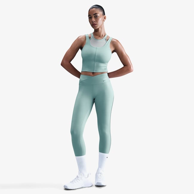  Nike One Dri-Fit Kadın Yeşil Tayt