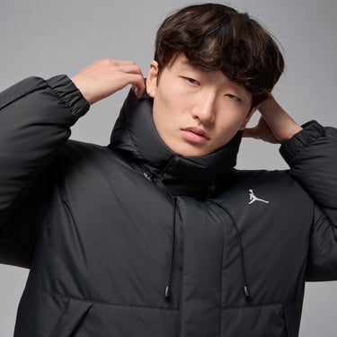  Jordan Flight Erkek Siyah Mont