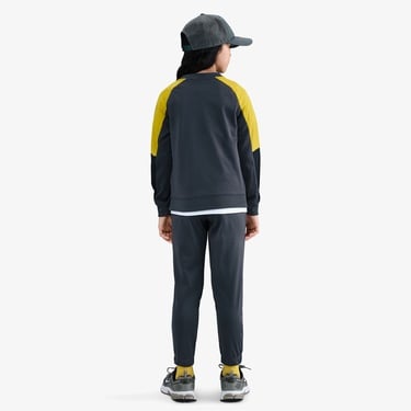  Nike Sportswear Dri-Fit Crew Çocuk Gri Eşofman Takımı