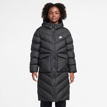  Nike Sportswear All Day Play Çocuk Siyah Mont
