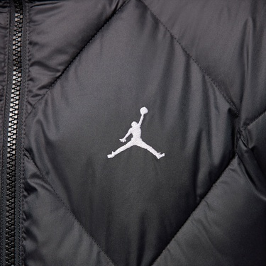  Jordan Brooklyn Puffer Kadın Siyah Mont