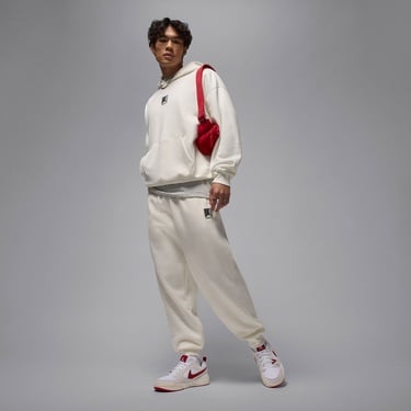  Jordan Brooklyn Fleece Erkek Krem Rengi Sweatshirt