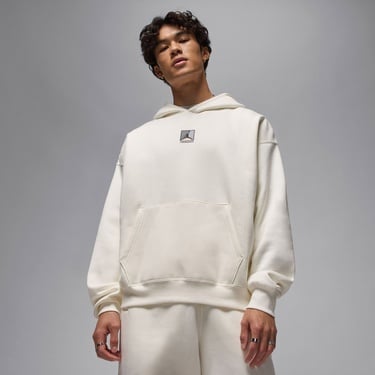  Jordan Brooklyn Fleece Erkek Krem Rengi Sweatshirt