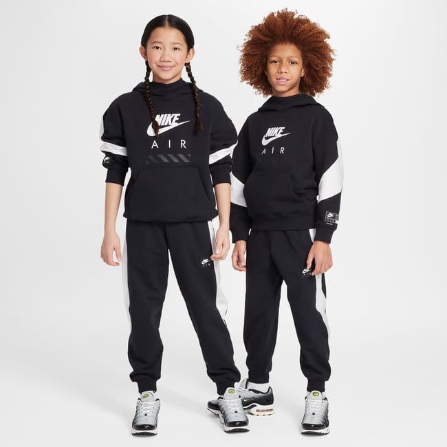  Nike Air Fleece Çocuk Siyah Hoodie