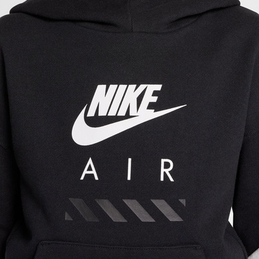  Nike Air Fleece Çocuk Siyah Hoodie