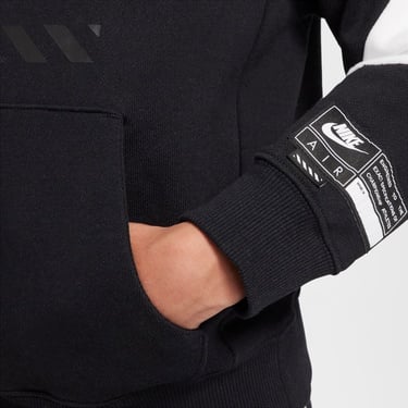  Nike Air Fleece Çocuk Siyah Hoodie