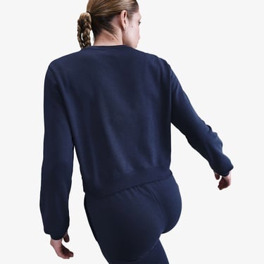  Nike Sportswear Chill Terry Kadın Lacivert Sweatshirt