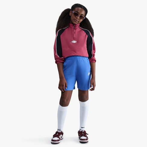  Nike Sportswear Club Knit Çocuk Mavi Şort