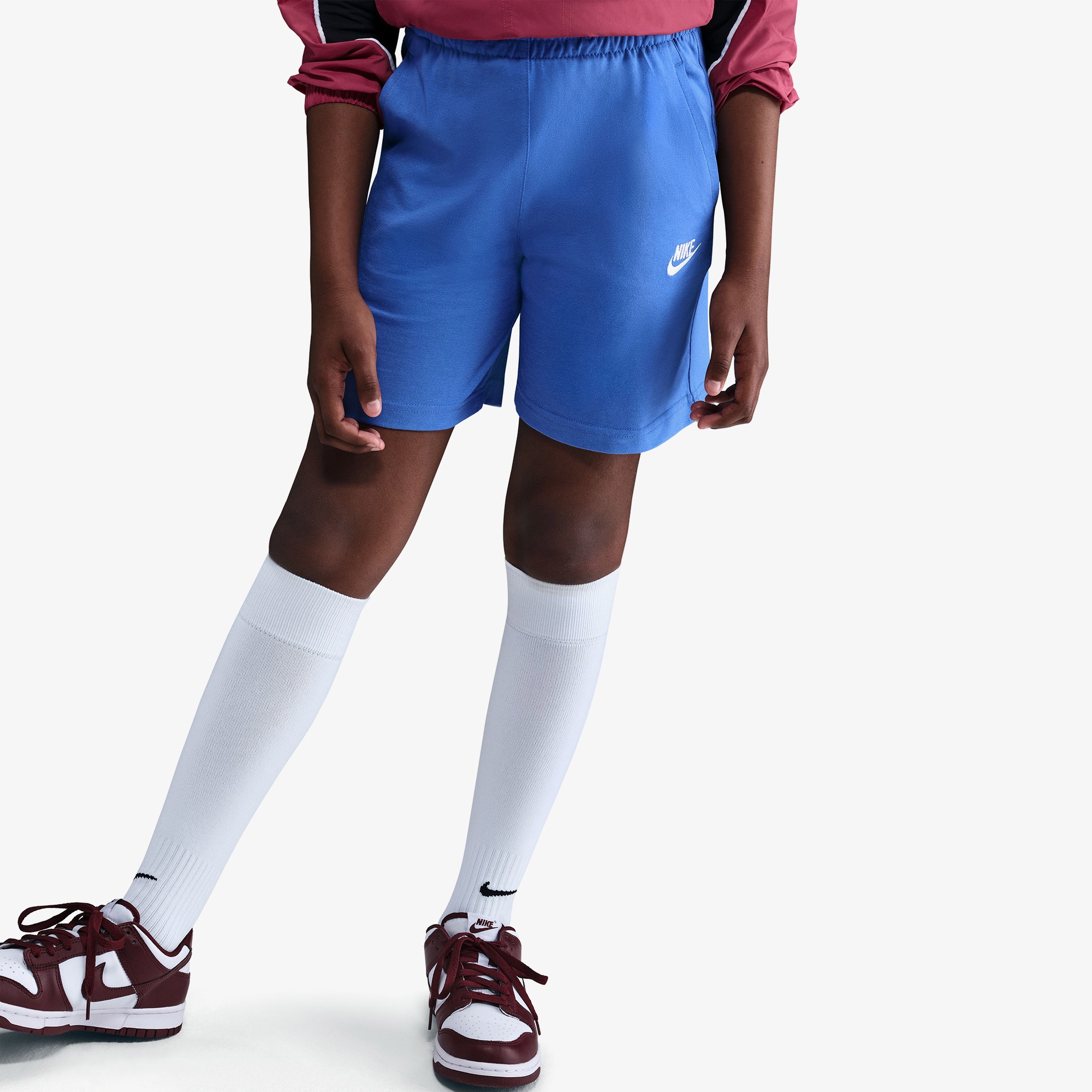 Nike Sportswear Club Knit Çocuk Mavi Şort