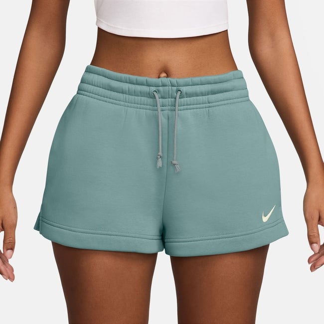  Nike Sportswear Phoenix Fleece Kadın Yeşil Şort