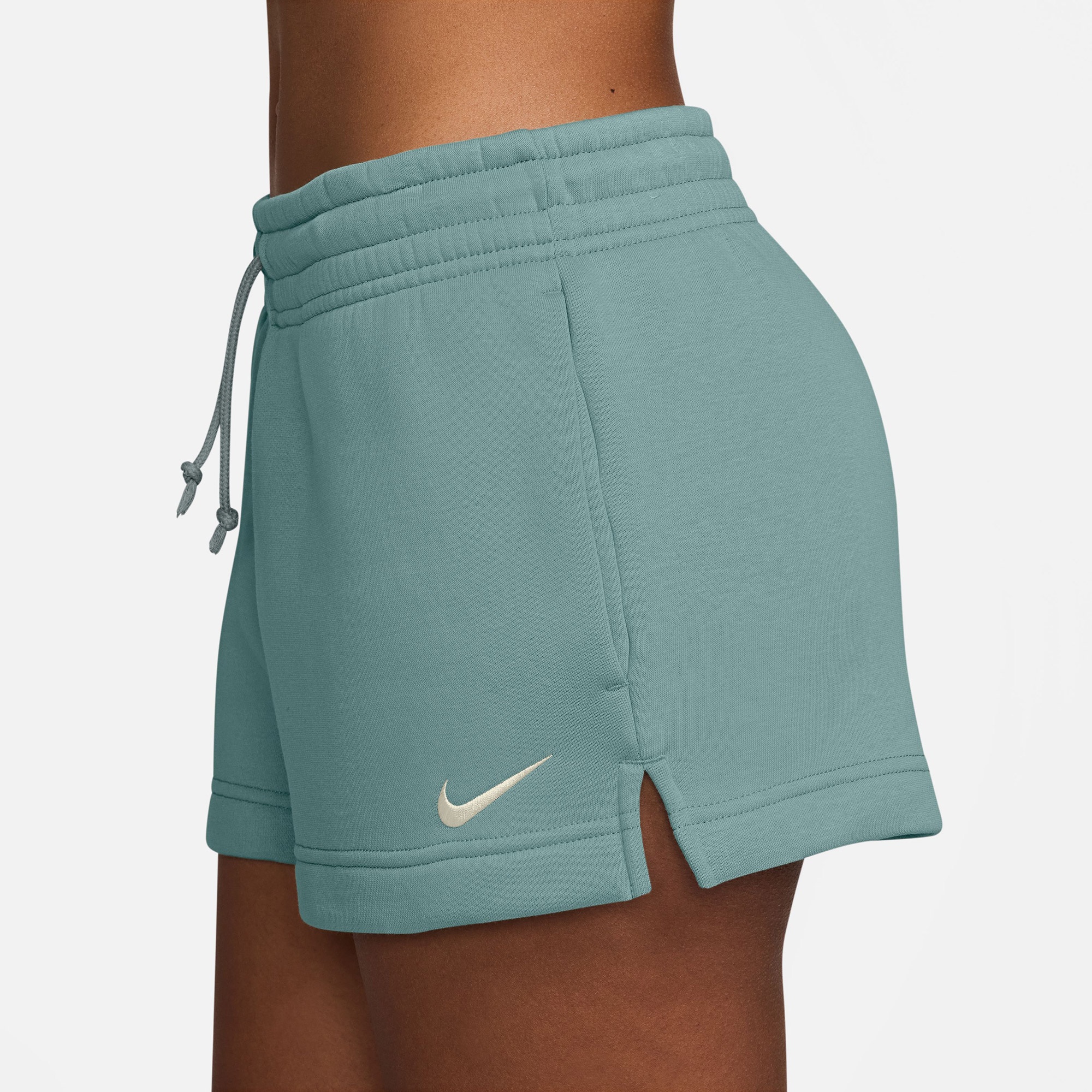 Nike Sportswear Phoenix Fleece Kadın Yeşil Şort