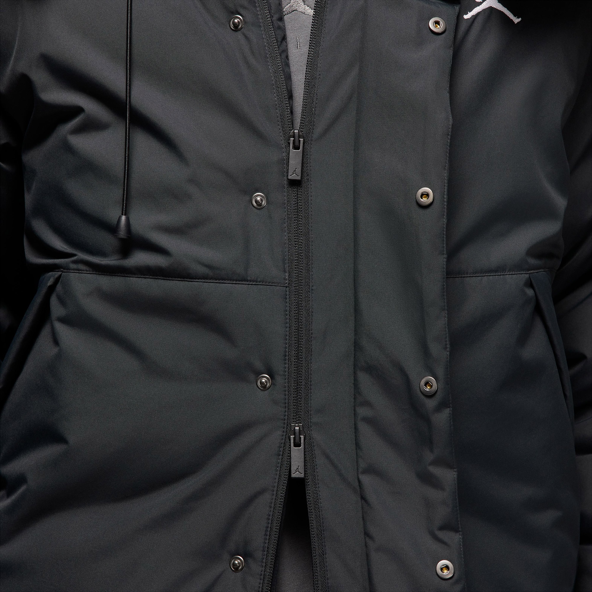 Jordan Flight Erkek Siyah Mont