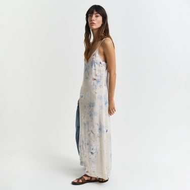  GANT Kadın Pembe Regular Fit V Yaka Desenli Elbise