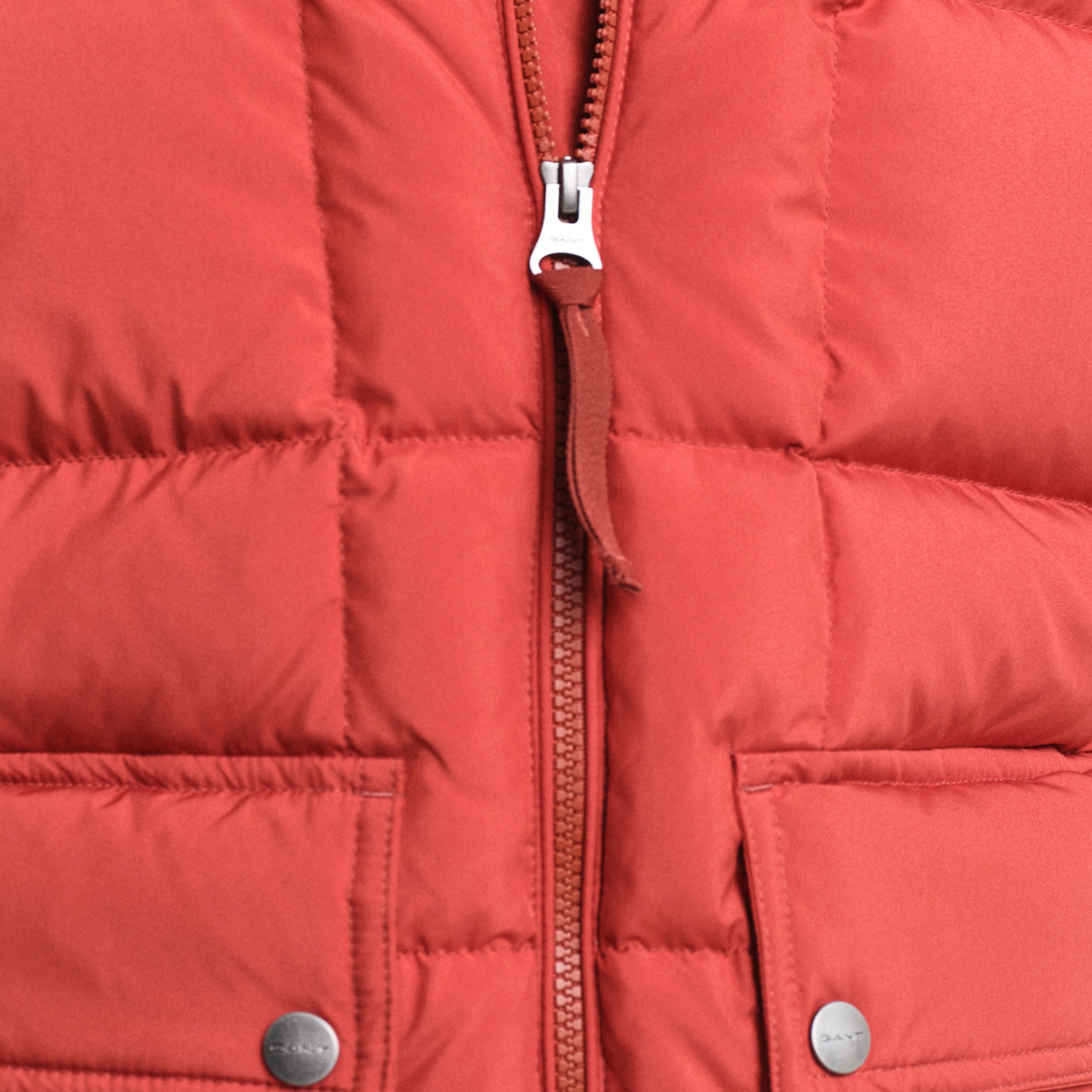 GANT Erkek Kırmızı Dik Yaka Mont