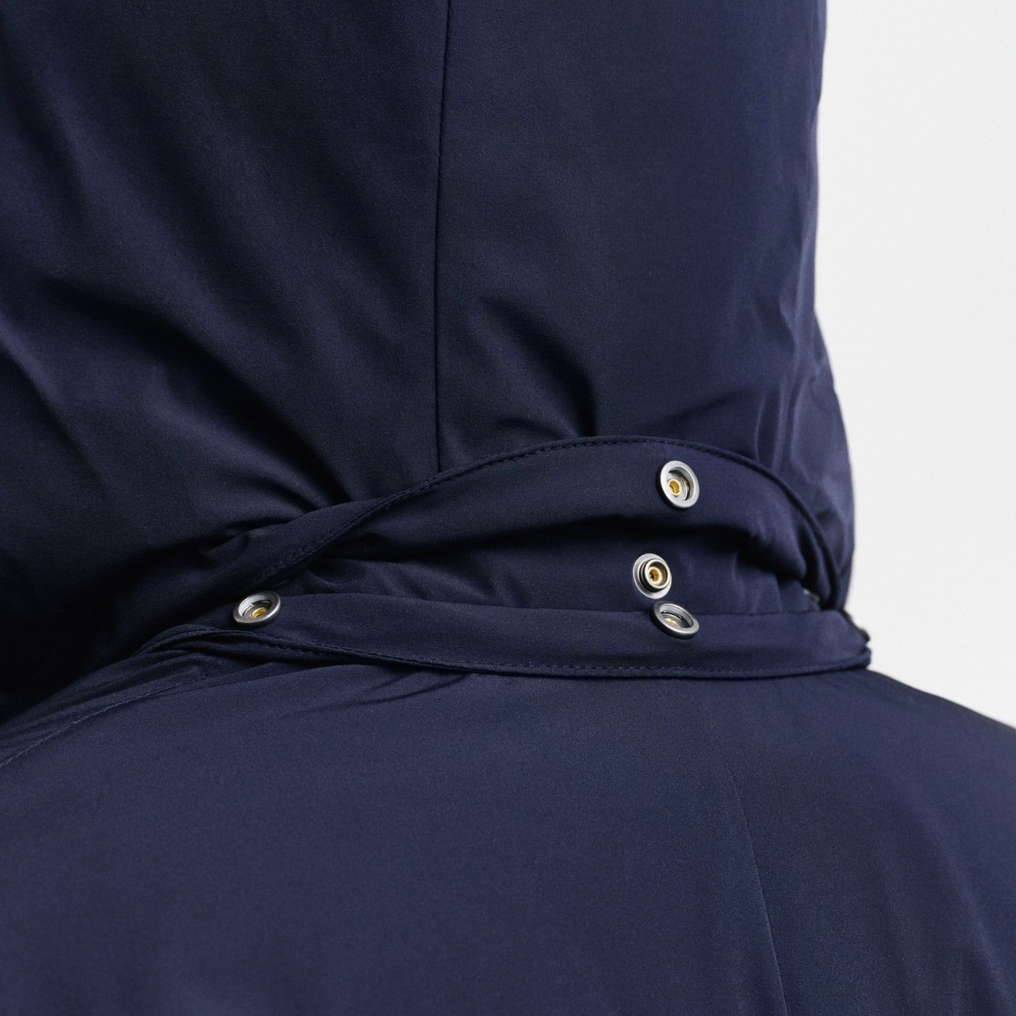 GANT Erkek Lacivert Kapüşonlu Mont