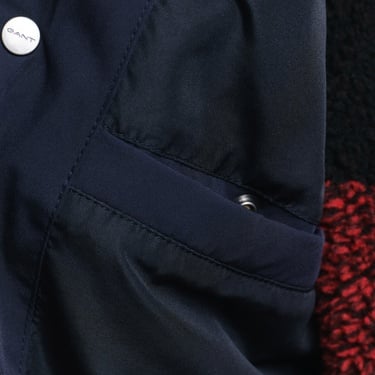  GANT Erkek Lacivert Kapüşonlu Mont