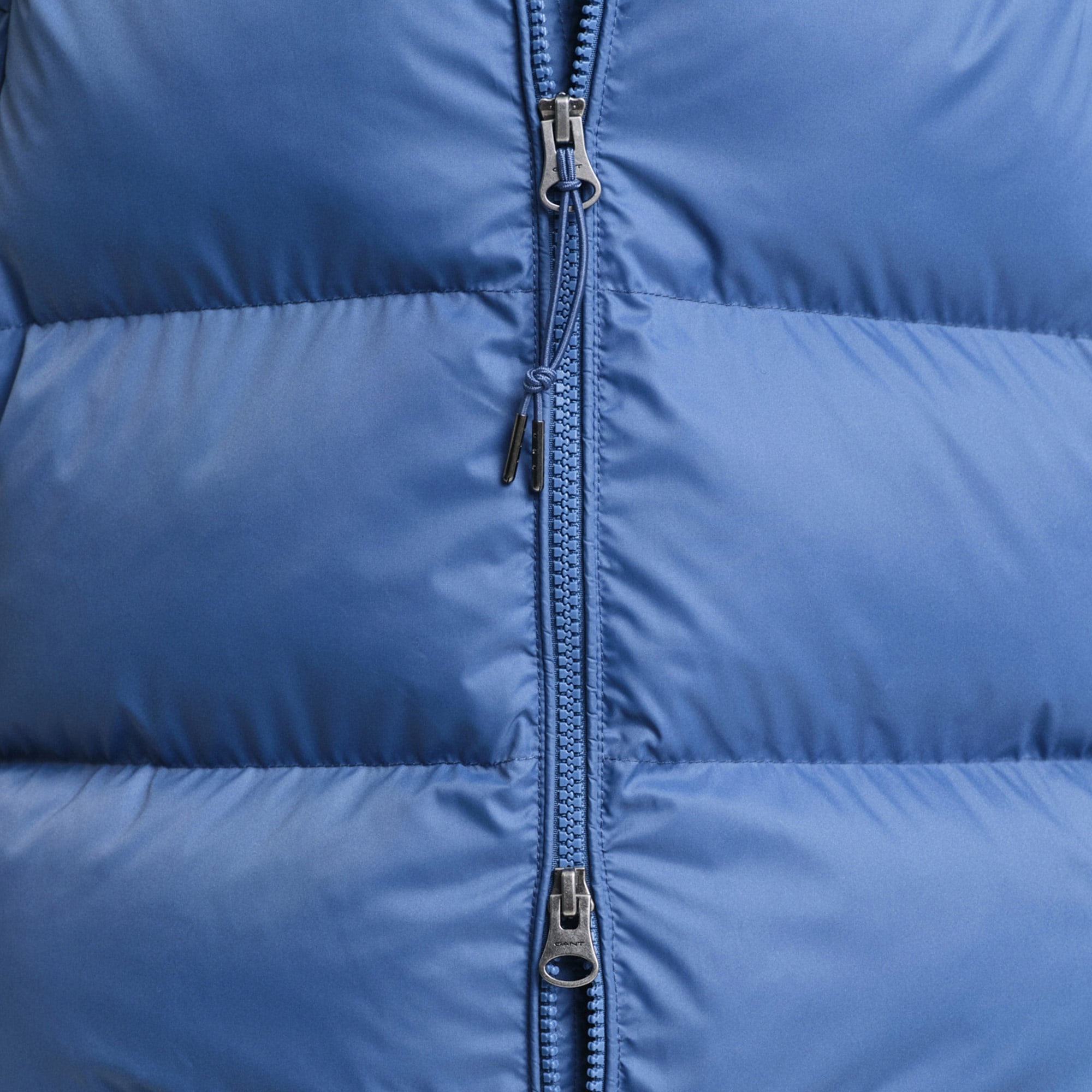 Gant Erkek Mavi Kapüşonlu Mont